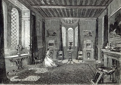 The Scarlet Drawing-room, Lansdown Tower, from 